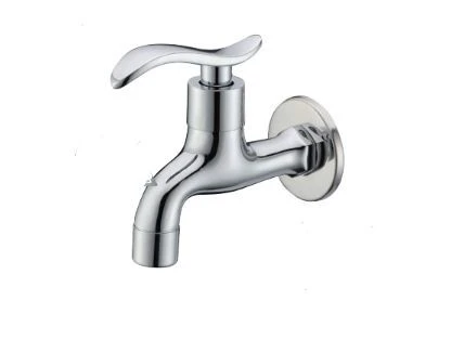 ברז מים קרים מהקיר ניקל מבריק 1335