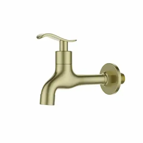 ברז מים קרים מהקיר זהב מט 1335YB