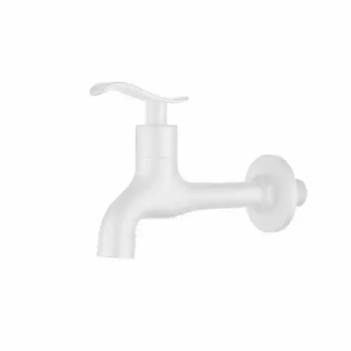 ברז מים קרים מהקיר לבן מט 1335MW