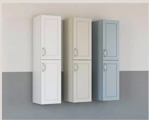 ארון אמבטיה תלוי לבן טוסקנה