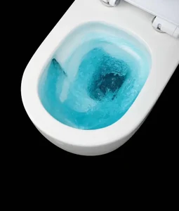 אסלה תלויה טורנדו קצרה דגם מונסון לבן מבריק