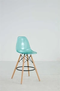 כסא בר מעוצב דגם קארין צבע ירוק