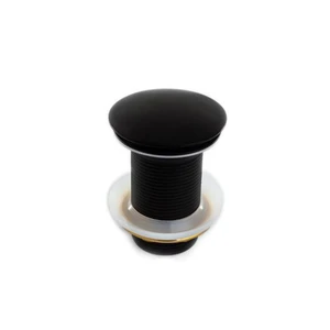 ונטיל לחיצה בראס שחור מט