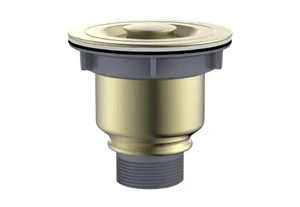 ונטיל לכיור מטבח זהב מט