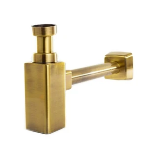 סיפון מרובע ברונזה צהובה