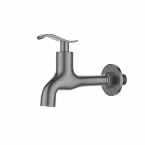 ברז מים קרים מהקיר אפור גרפיט 1335RG