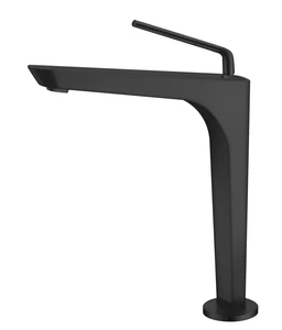 ברז אמבט גבוה DUCATI שחור מט